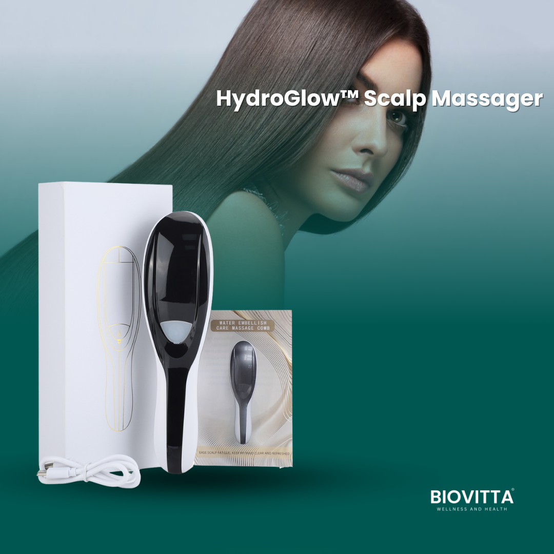 HydroGlow™ Kopfhaut-Massagegerät