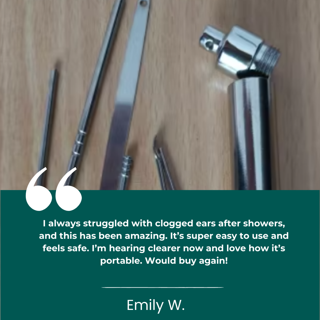 SonicSwirl ™ Ohrenschmalz-Entferner