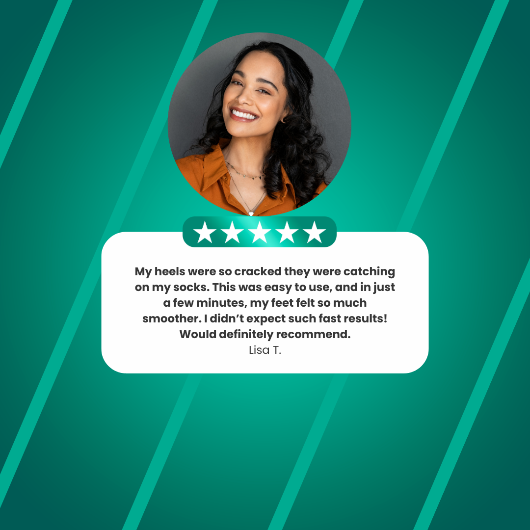 FootGlow Rasp™ Hornhautentferner