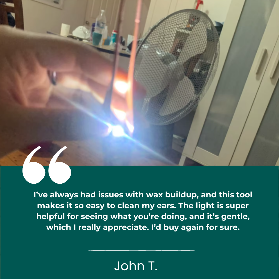 GlowClean ™ Ohrenschmalz-Entferner