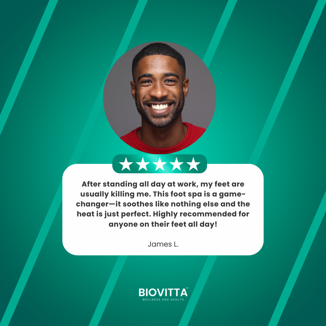 HydraSoothe™ Fußsprudelbad