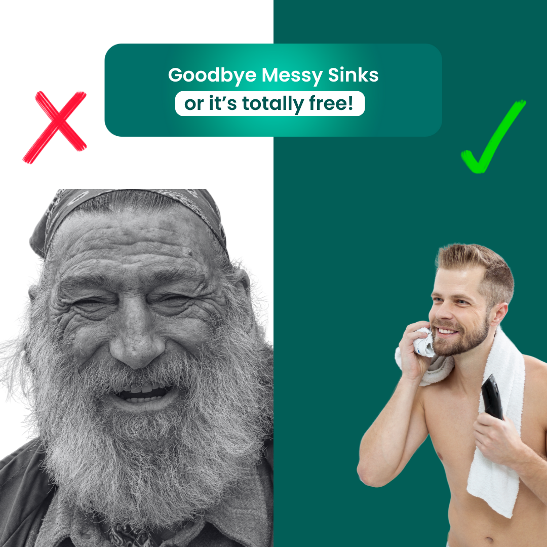 Stubble Shield™ Bartlätzchen
