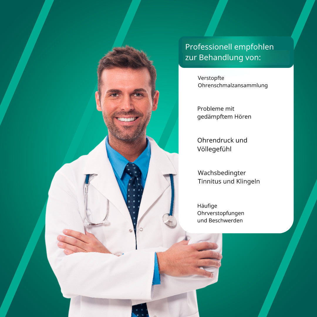 ClearEar™ Ohrspülsystem – Sanfte Reinigung gegen verstopfte Ohren & Hörprobleme