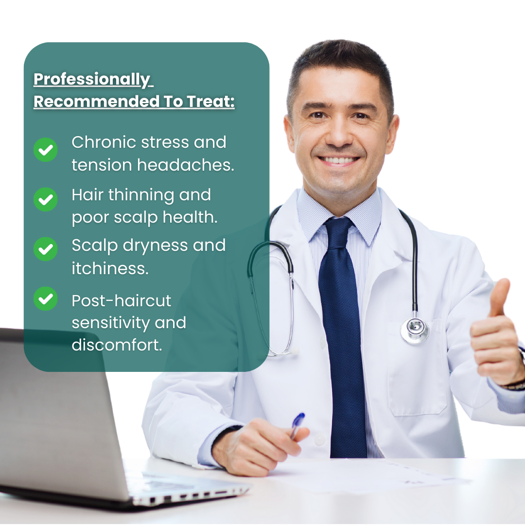 TranquilRoot™ Kopfhaut-Massagegerät