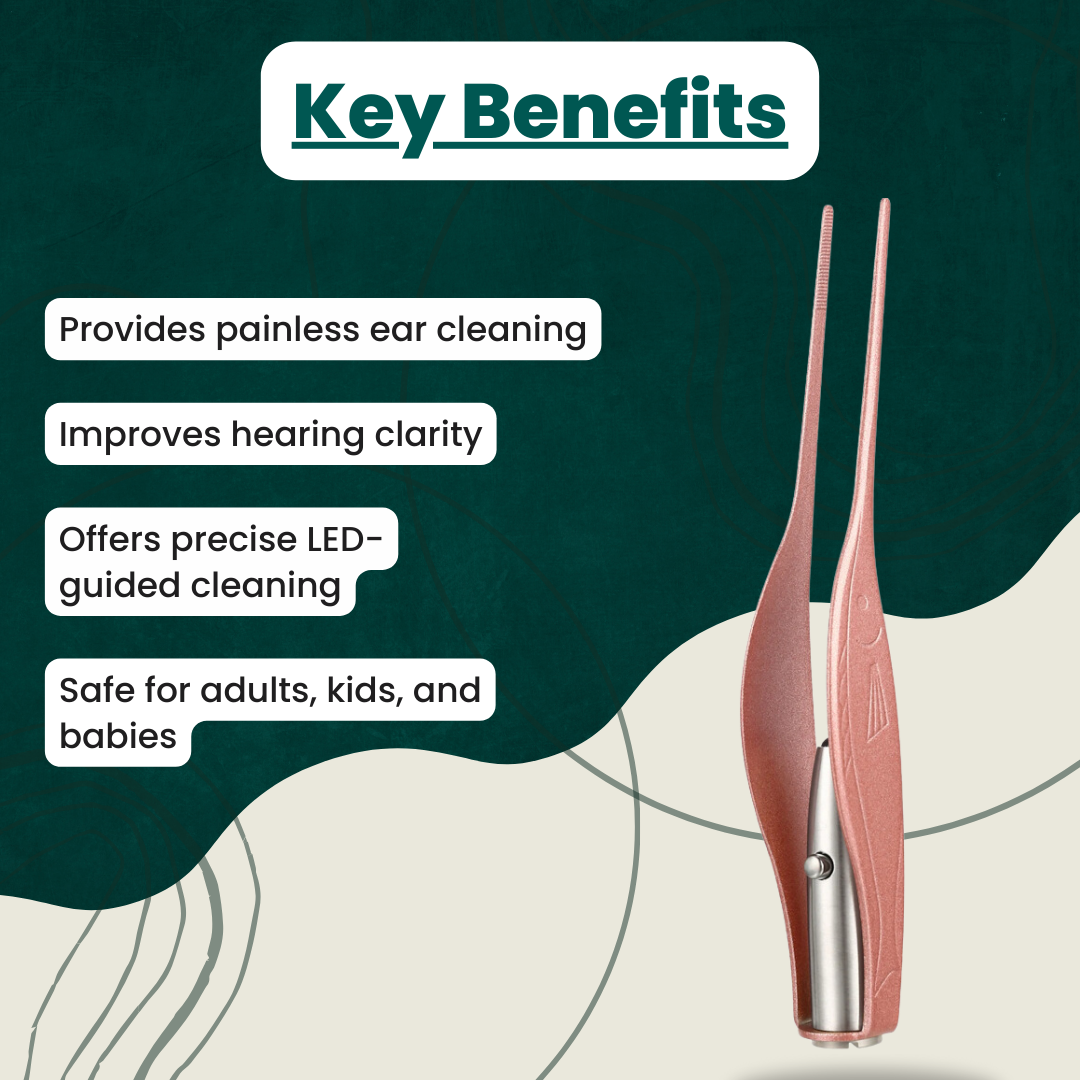 GlowClean ™ Ohrenschmalz-Entferner
