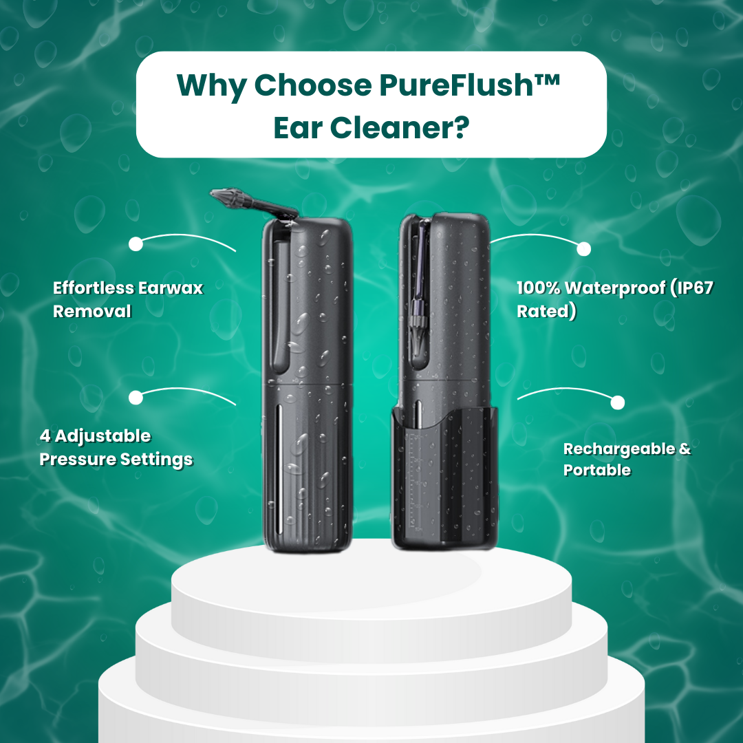PureFlush™ Ohrreiniger