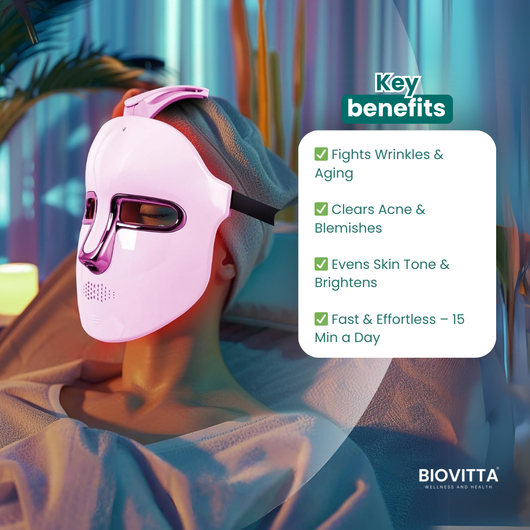 LumiGlow™ LED-Gesichtsmaske