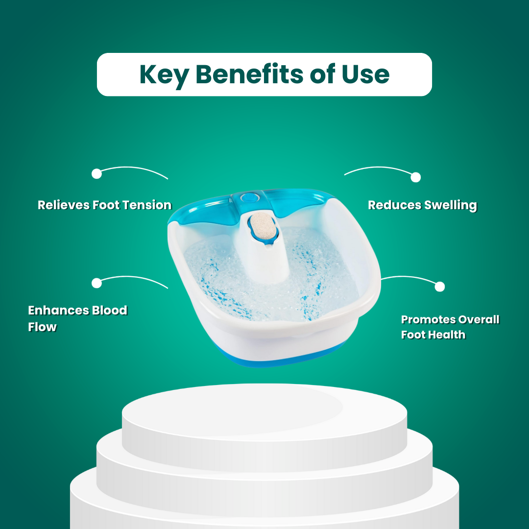 HydraSoothe™ Fußsprudelbad