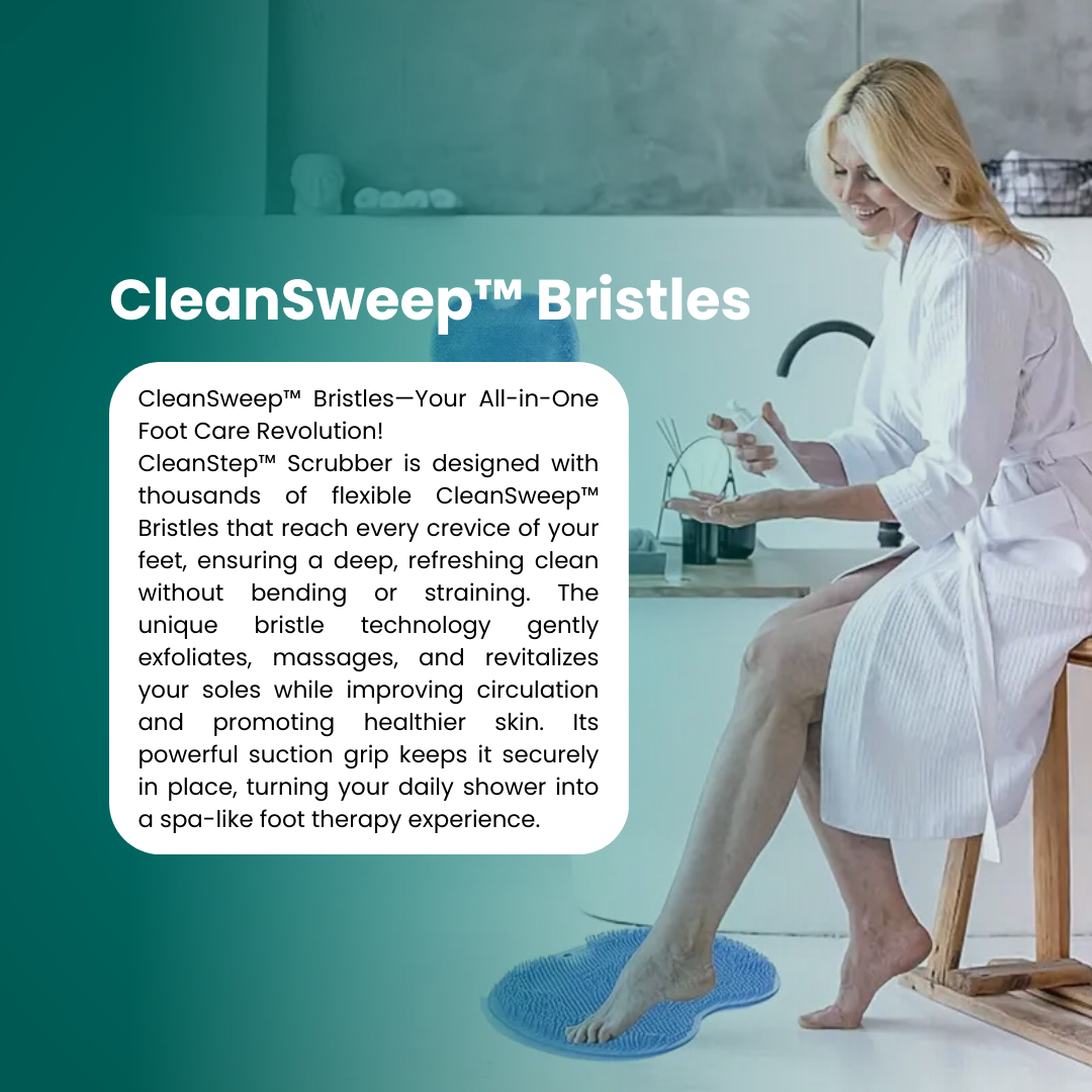 CleanStep™ Fuß-Schrubber