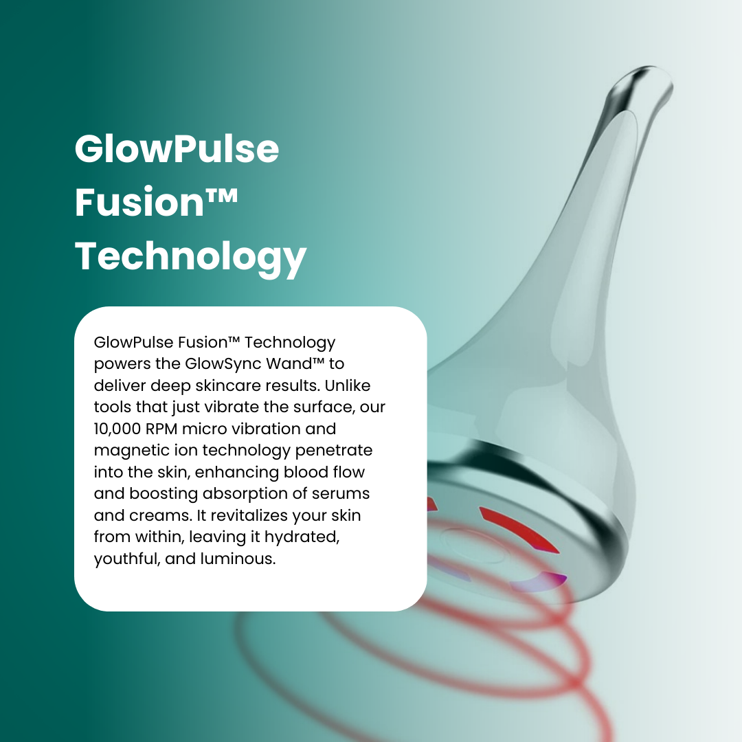 GlowSync Wand™ Gesichtsmassagegeräts