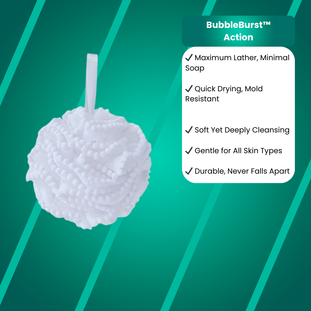 BubbleBloom™ Badeschwämme