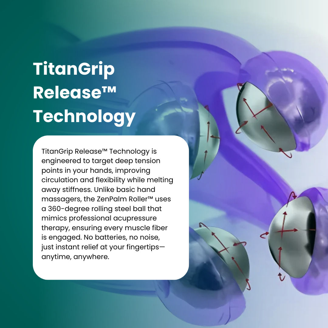 ZenPalm Roller™ Ball-Massagegerät