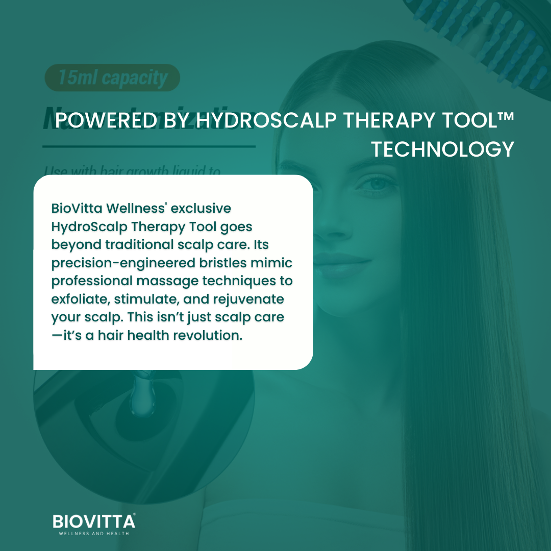 HydroGlow™ Kopfhaut-Massagegerät
