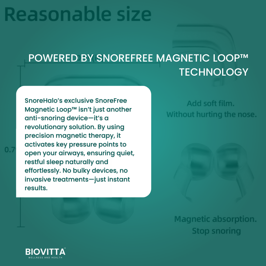 SnoreHalo™ Magnetische Therapie