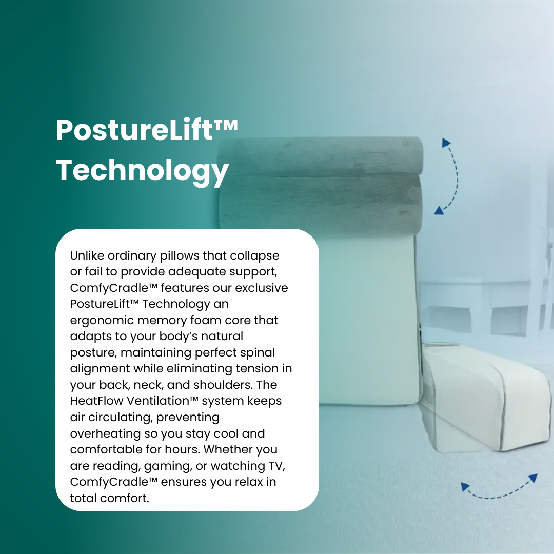 ComfyCradle™ Lesekissen