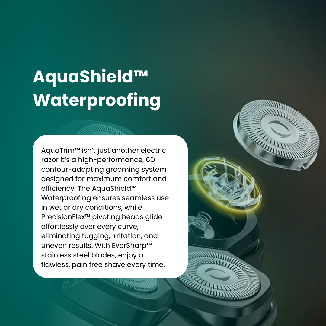 AquaTrim™ Kabelloser Rasierer