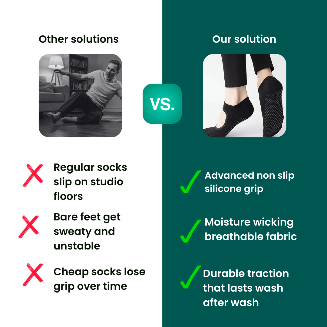 FlexTraction™ Pilates-Socken