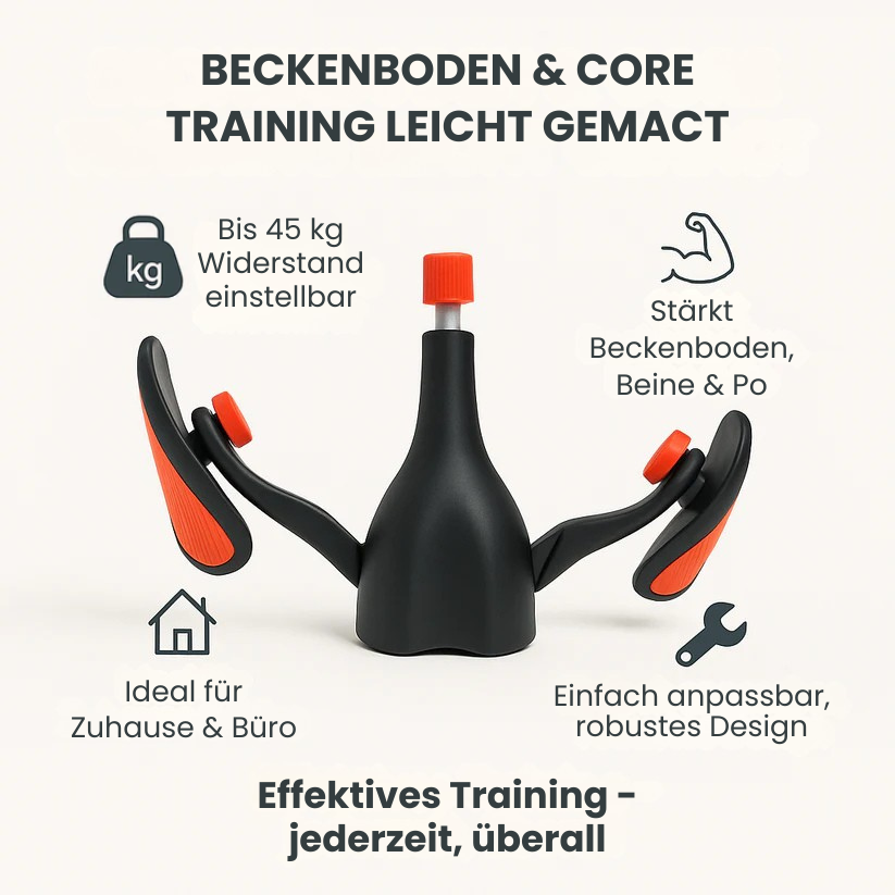 BeckenStark™ - Effektives Beckenbodentraining zu Hause