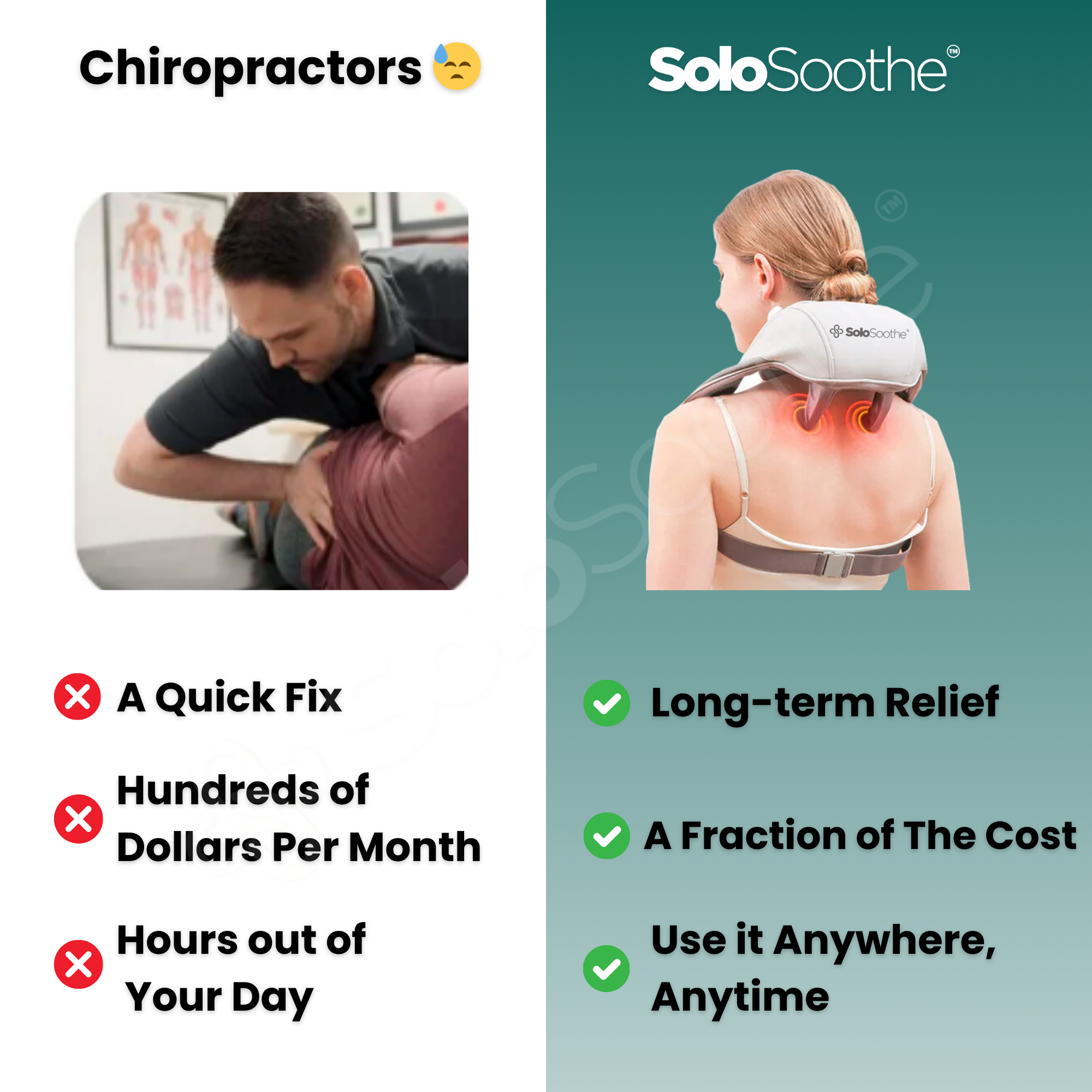 SoloSoothe™ True Touch  Massagegerät