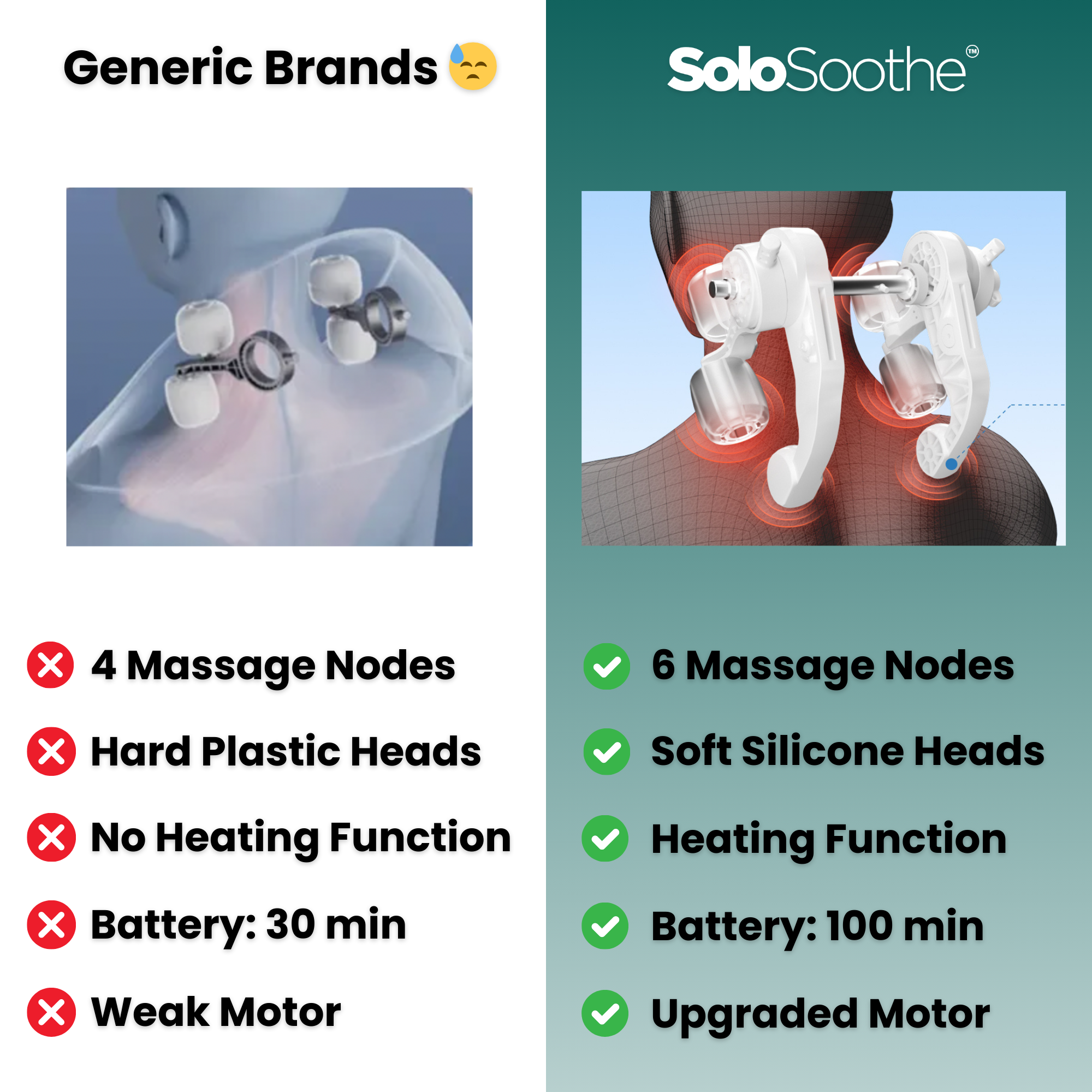 SoloSoothe™ True Touch  Massagegerät