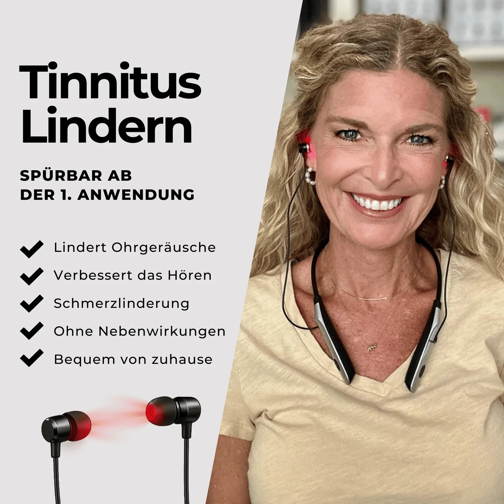Ohrwohl™ – Therapiegerät zur Linderung von Tinnitus und altersbedingtem Hörverlust