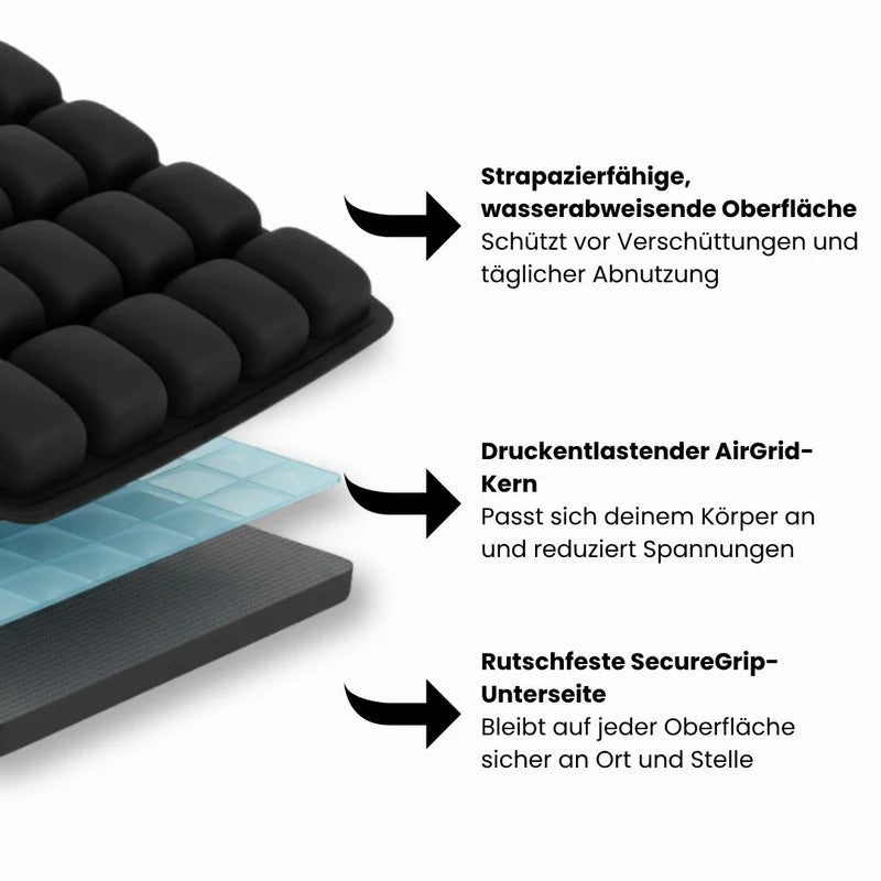 EaseSeat™ Premium-Sitzkissen – Entlastet Rücken & verbessert Haltung