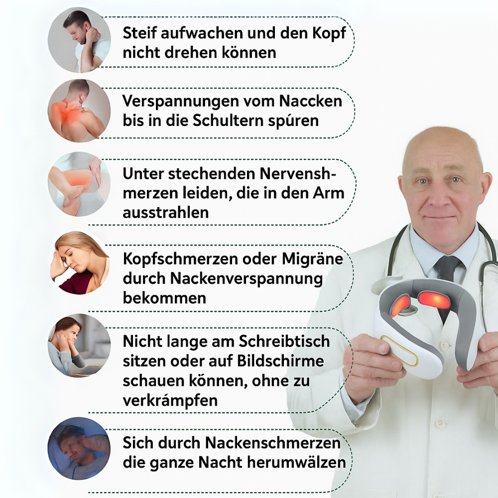 StressMelt™ Nacken-Massagegerät
